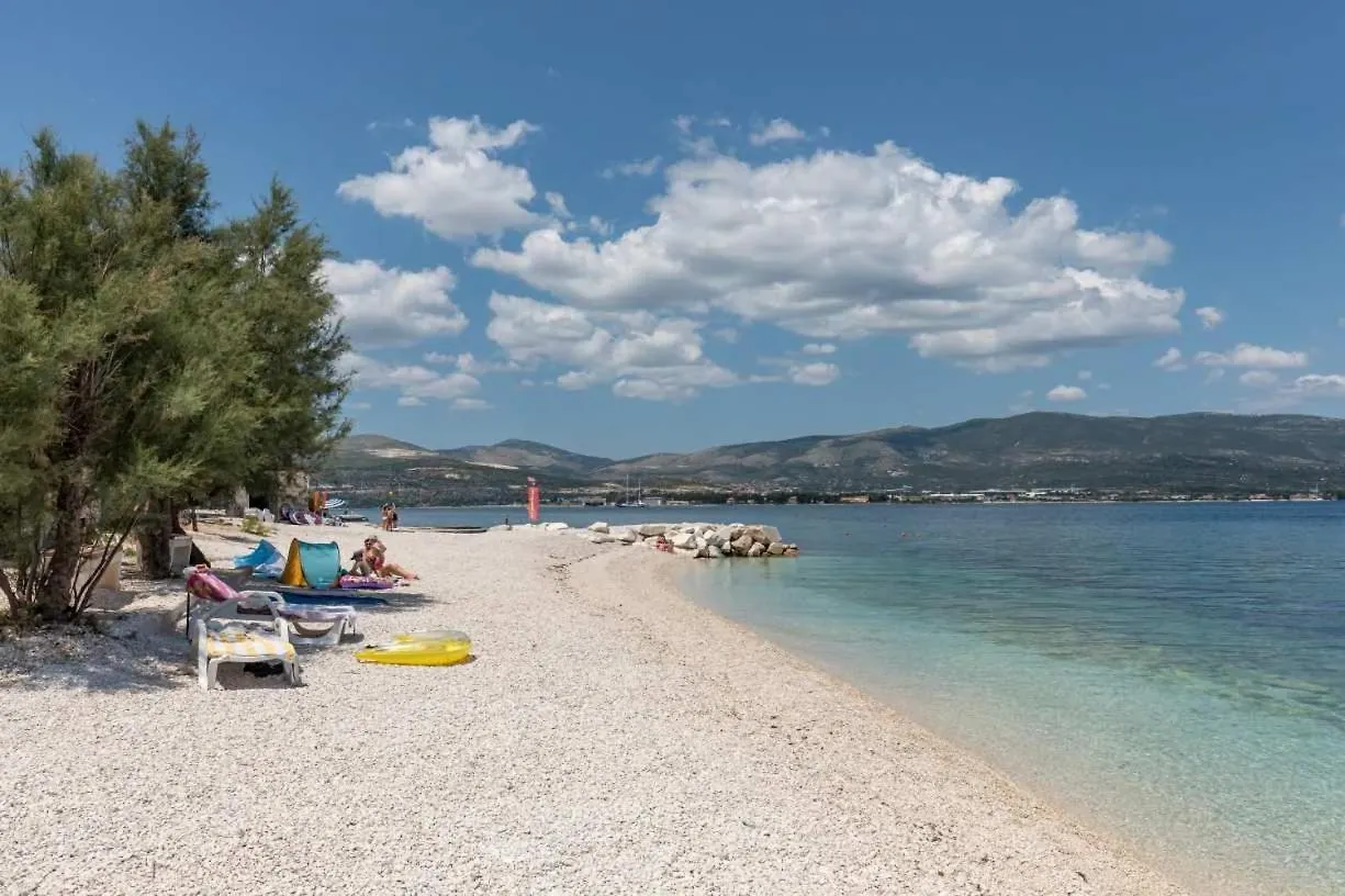 Apartment In Arbanija With Sea View, Terrace, Air Conditioning, Wifi 5139-2 Trogir 0*,  Croatia
