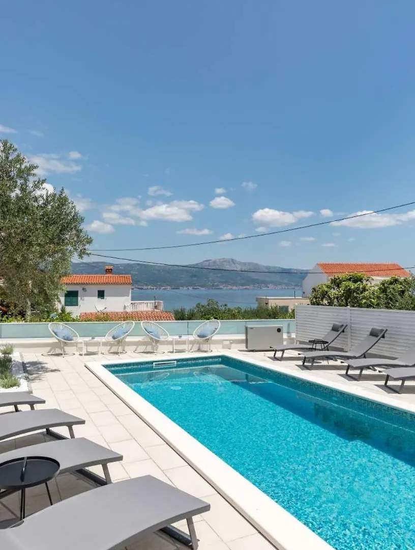 Apartment In Arbanija With Sea View, Terrace, Air Conditioning, Wifi 5139-2 Trogir Croatia