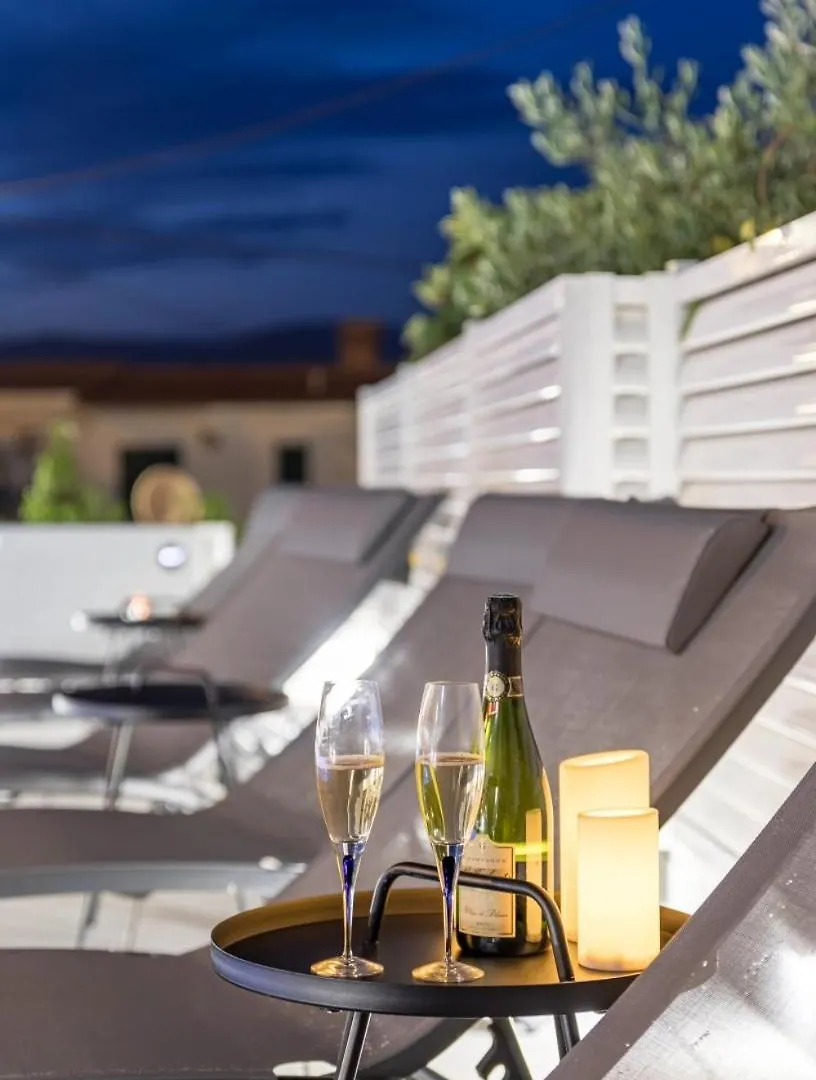Apartment In Arbanija With Sea View, Terrace, Air Conditioning, Wifi 5139-2 Trogir 0*,  Croatia