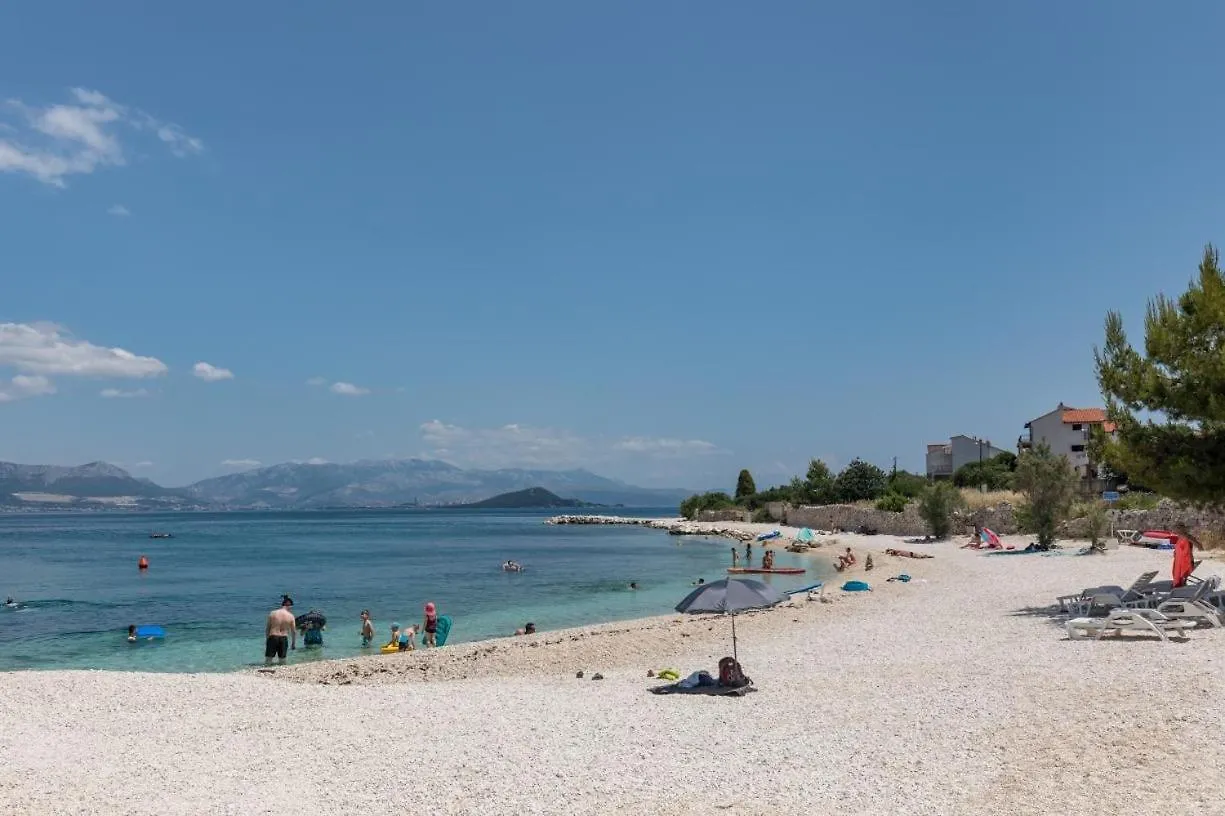 Apartment In Arbanija With Sea View, Terrace, Air Conditioning, Wifi 5139-2 Trogir Croatia